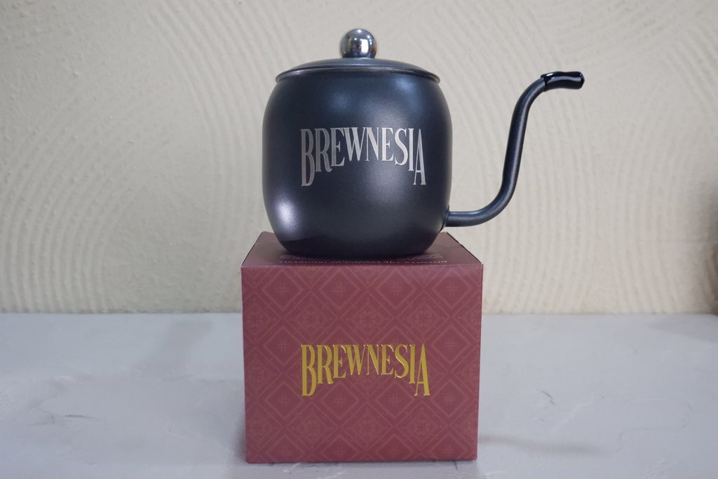 Kokuo - Brewnesia Kettle Coffee | Teko Kopi untuk Seduh Kopi | Coffee Brewing Kettle Leher Angsa