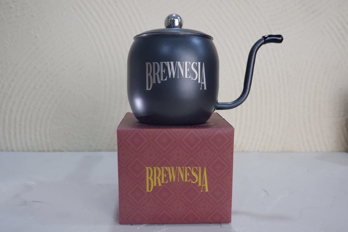 Kokuo - Brewnesia Kettle Coffee | Teko Kopi untuk Seduh Kopi | Coffee Brewing Kettle Leher Angsa