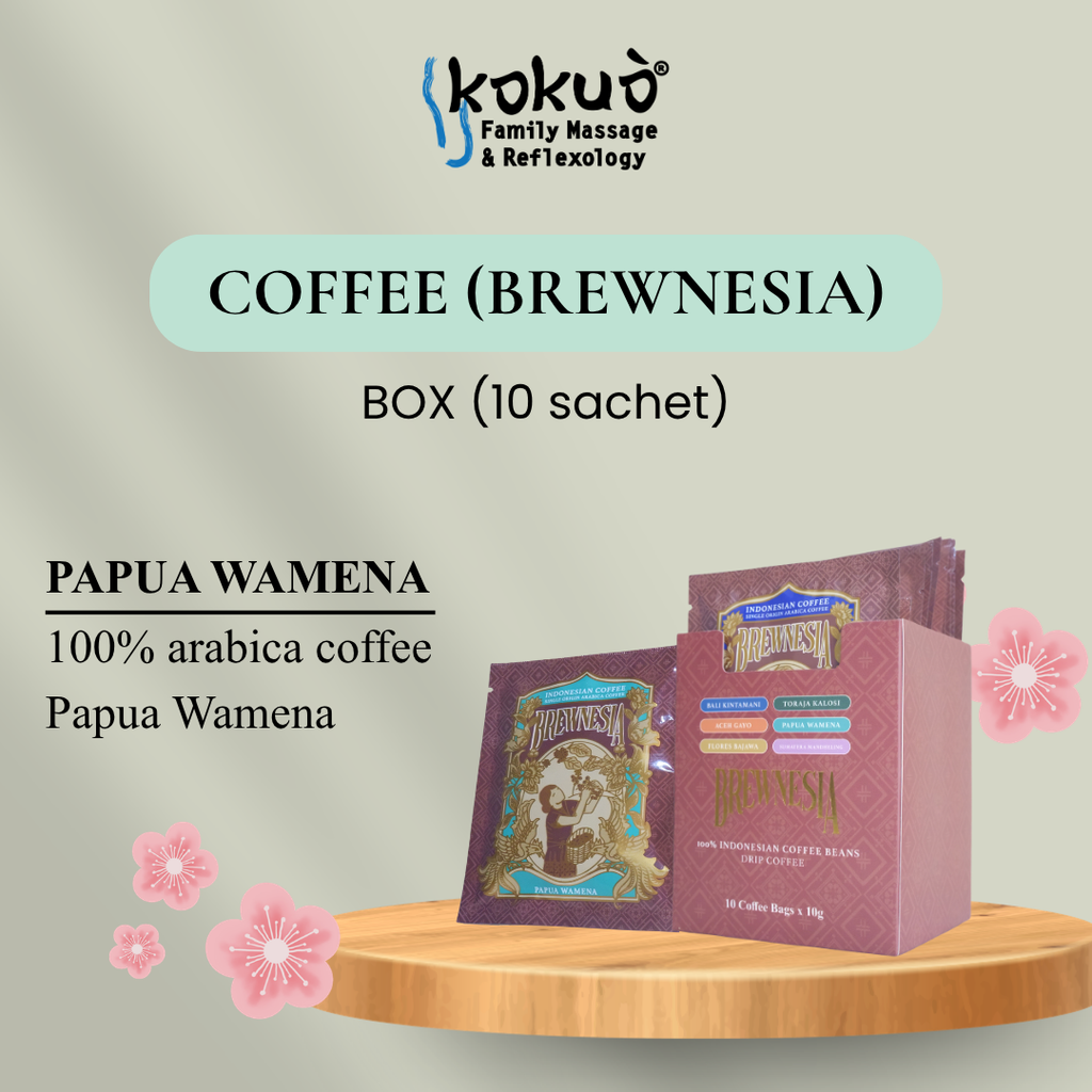 Kokuo - Brewnesia Papua Wamena Kopi Roasted Coffee Beans Premium Arabica Authentic