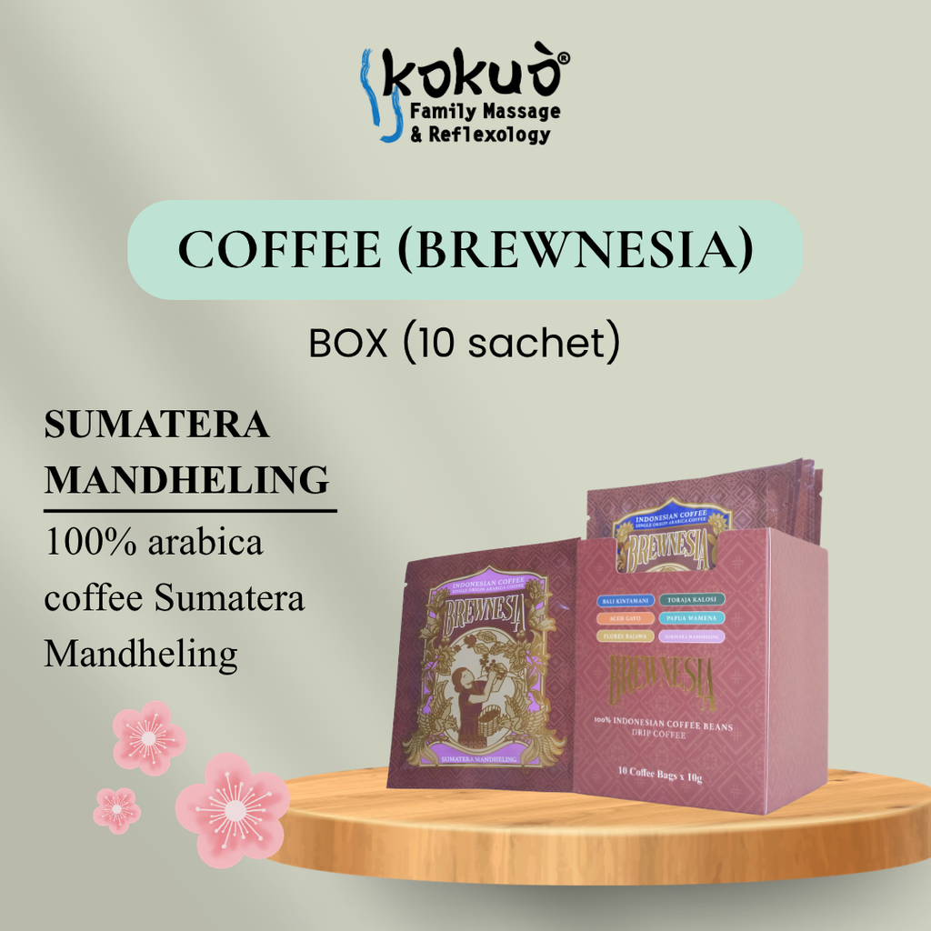 Kokuo - Brewnesia Sumatera Mandheling Kopi Roasted Coffee Arabica Beans Premium