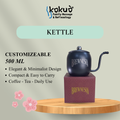 Kokuo - Brewnesia Kettle Coffee | Teko Kopi untuk Seduh Kopi | Coffee Brewing Kettle Leher Angsa