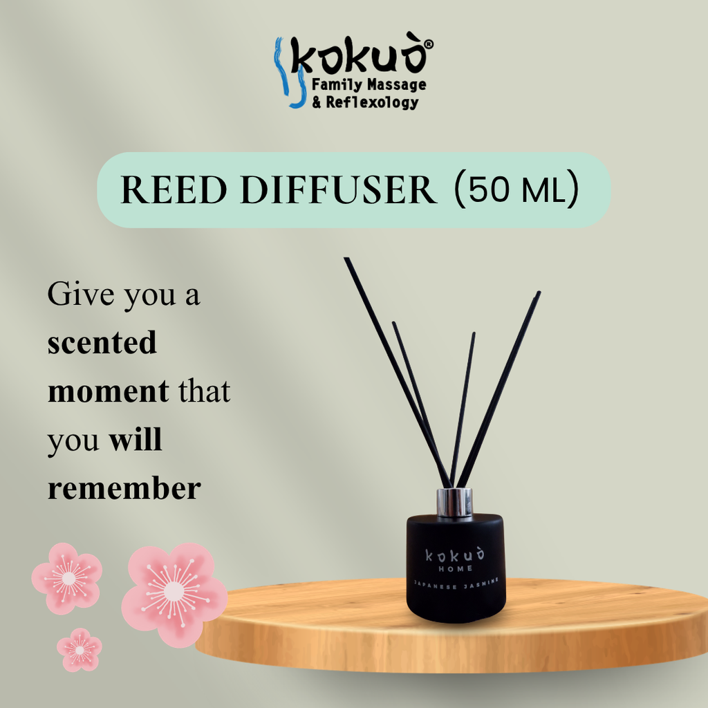 Kokuo Reed Diffuser Aromatherapy 50ml | Pengharum Ruangan & Aroma Terapi Rumah, Kamar