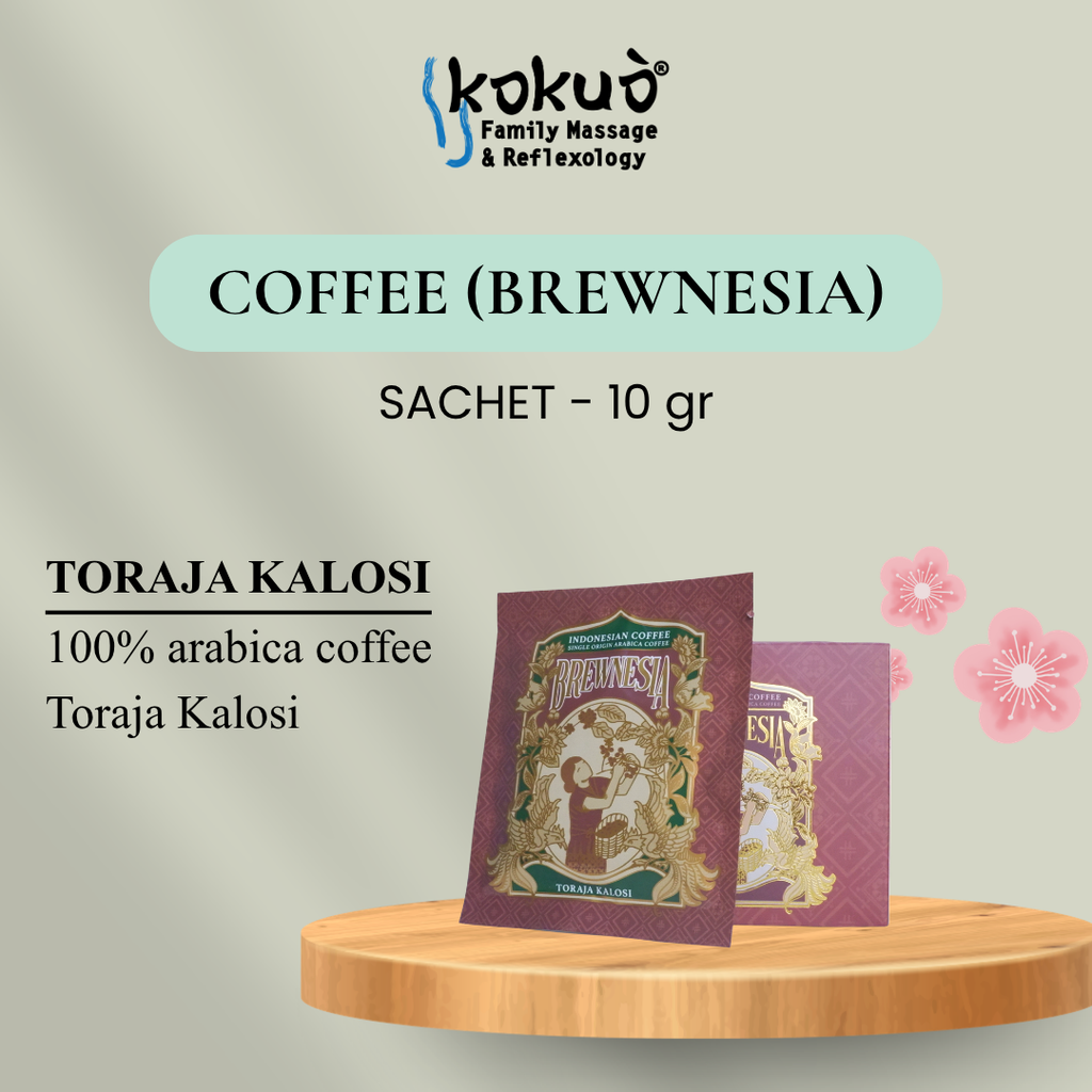 Kokuo - Brewnesia Sachet All Varian Drip Bag Roasted Coffee Arabica Premium Beans